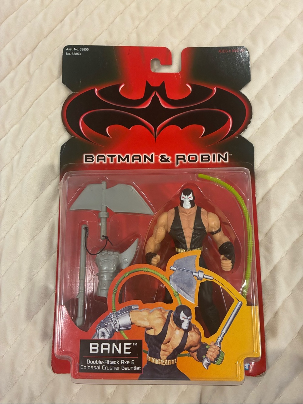 Batman & Robin Bane Action Figure Vintage Kenner Hasbro 1997